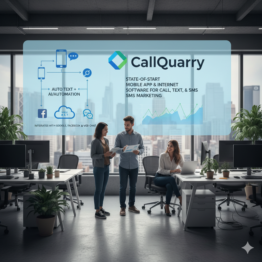 CallQuarry - Text Marketing - Customer Chat - AI Automation - Phone