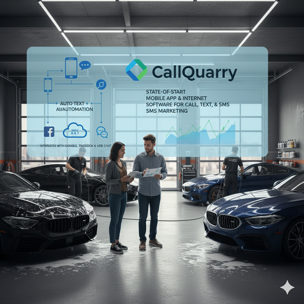 CallQuarry - Phone System and text marketing for detail shops