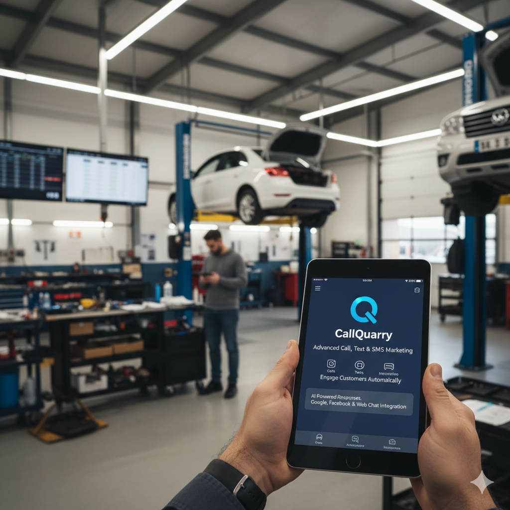 Phone and text marketing for repair shops - CallQuarry